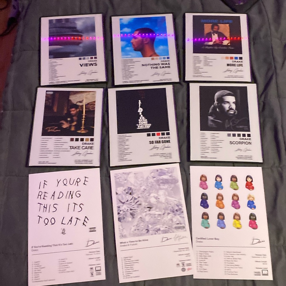 Drake posters